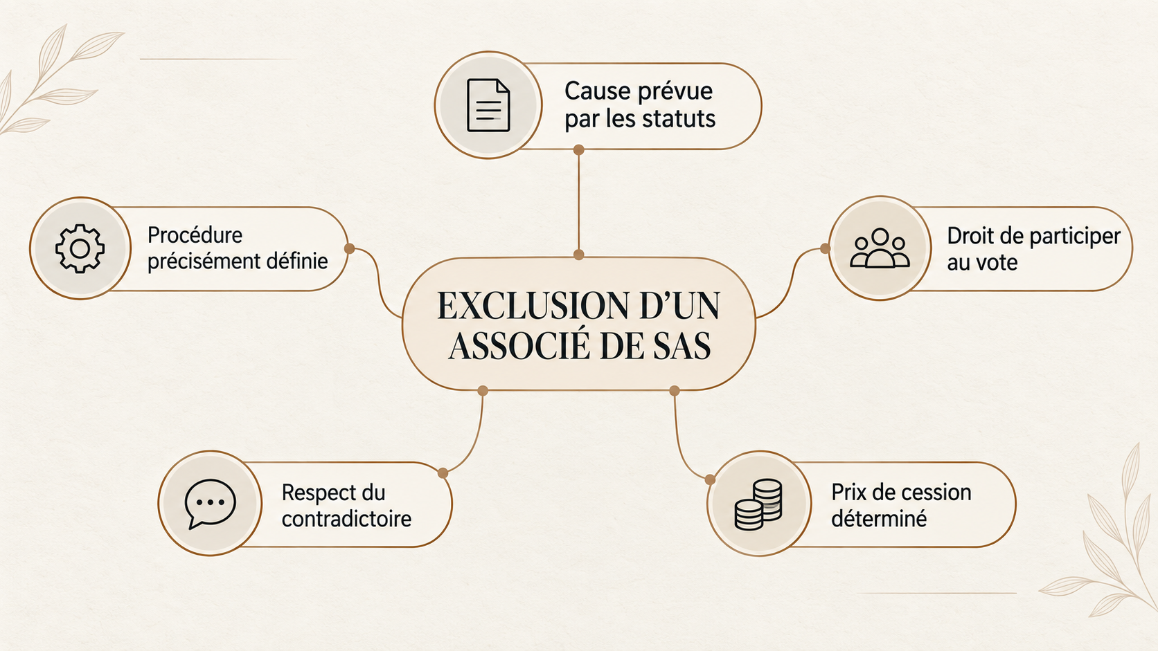 Conditions d’exclusion d’un associé de SAS